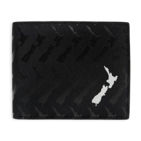 Billfold Wallet - NZ Map