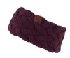 Designer Fingerless Gloves with Matching Knitted Headband