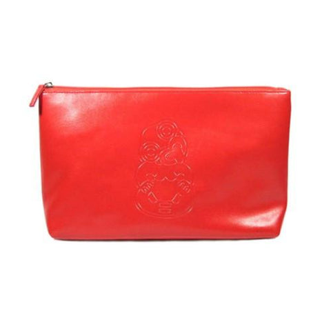 Kiwi Icons Toiletry Bag - Red Tiki