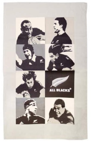 All Blacks Montage Tea Towel